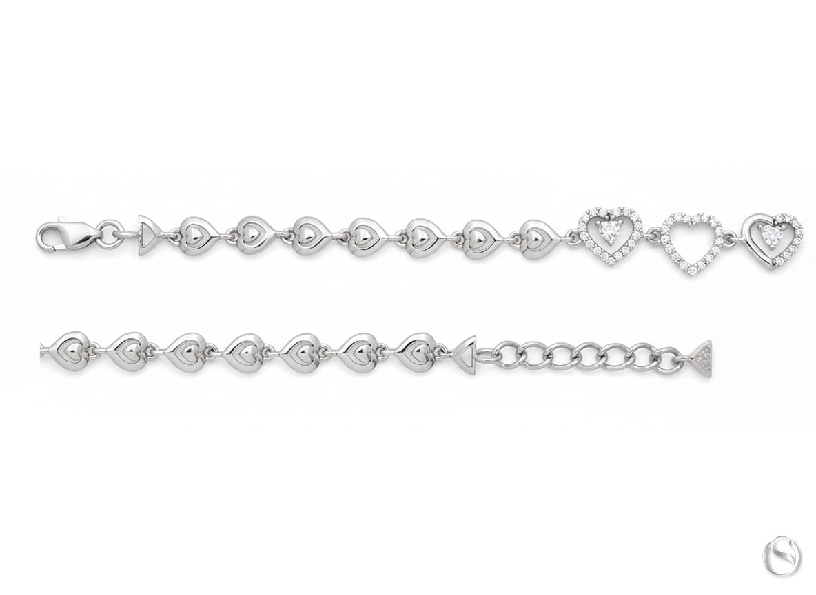 Curved Link Bracelet